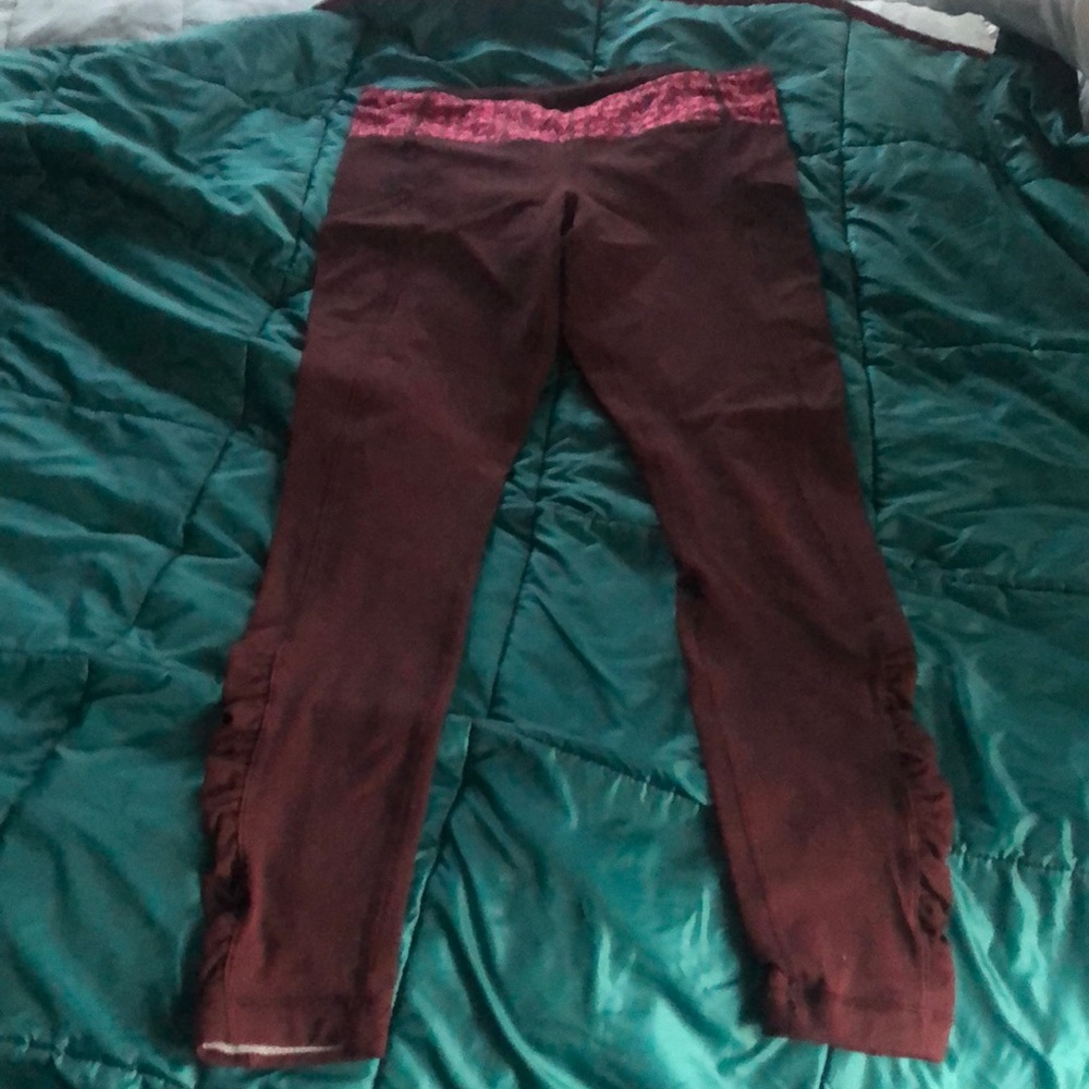 Cold weather running tights